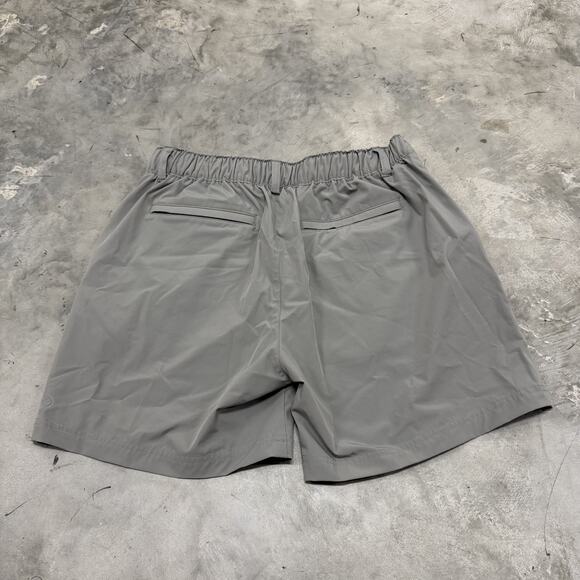 Wowie Shorts Mens Large Gray Performance Elastic Waist Lightweight Casual Golf - Picture 7 of 7